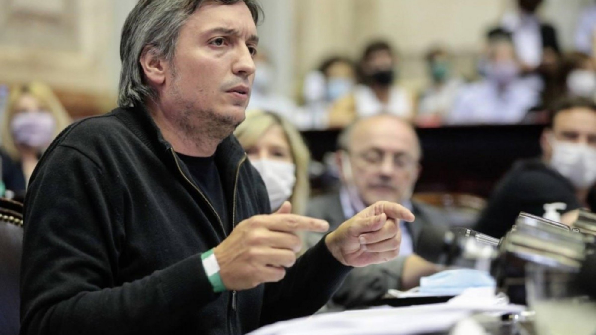 Qué dijo Máximo Kirchner para que se cayera el pase a comisión del Presupuesto 2022